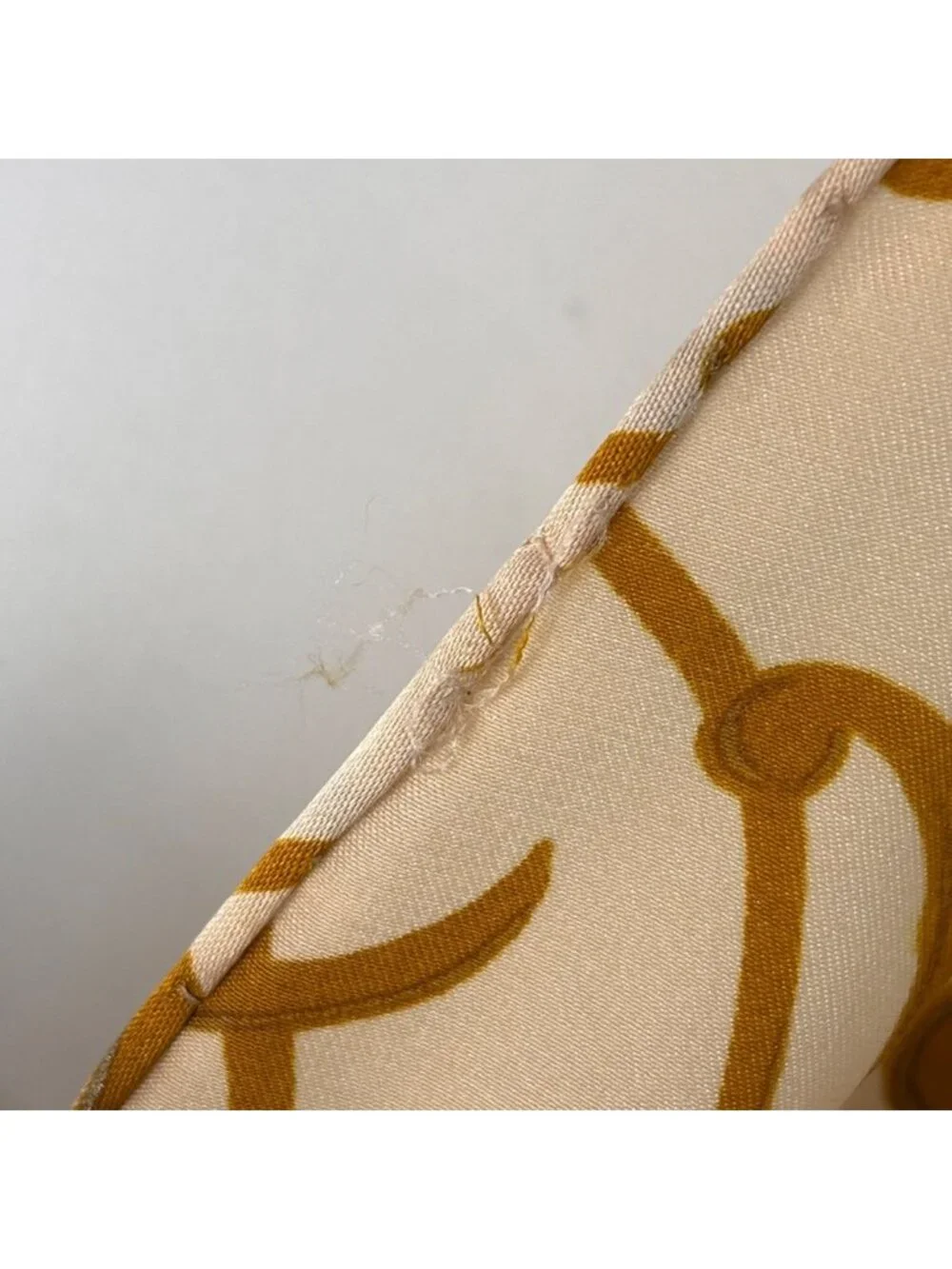Chanel Scarf CC Logo Sunflower Silk Beige Multicolor